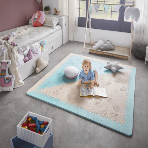 Alfombra-de-juegos-LUBABYMATS-MINT-BEIGE